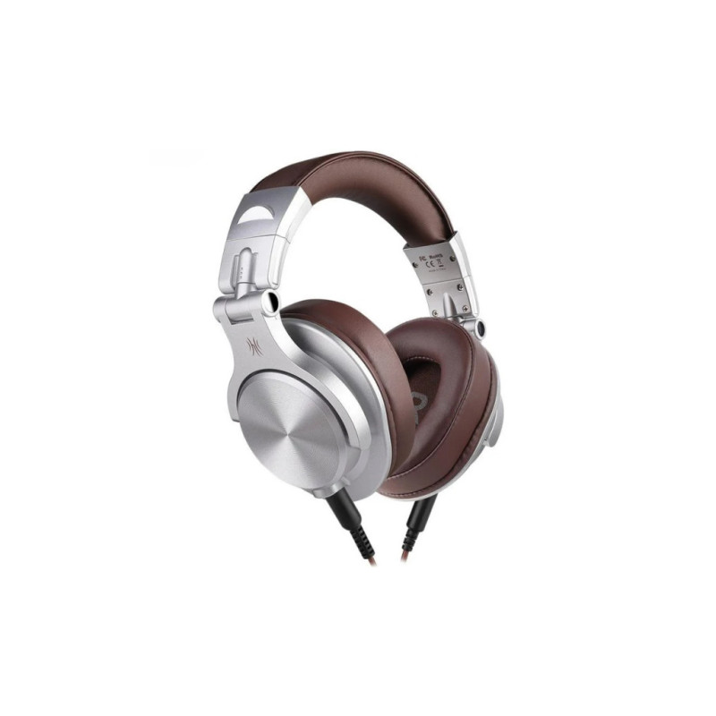 Навушники OneOdio A71 3,5мм/6,35мм Silver/Brown (A71 Silver Brown)