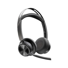Навушники Poly Voyager Focus 2 MS Stereo USB-C + USB-C/A Adapter + Charging Stand Black (9T9J6AA)