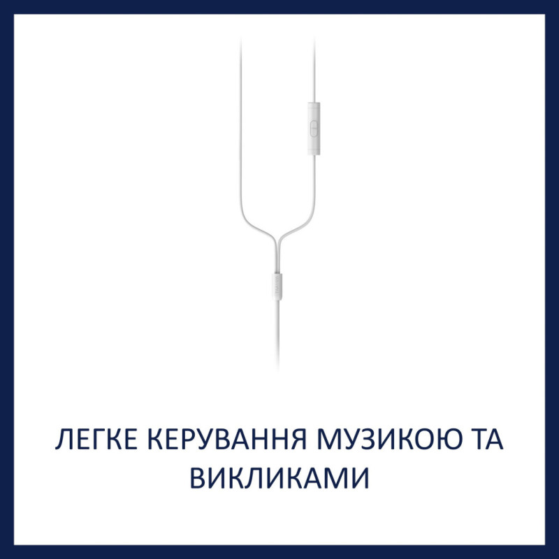 Навушники Philips TAA1105WT In-ear Mic White (TAA1105WT/00)