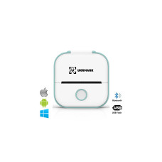 Принтер чеків UKRMARK P02GN Bluetooth, біло-зелений (00912)