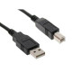 Кабель для принтера USB 2.0 AM/BM 1.8m Digitus