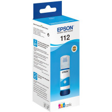 Контейнер з чорнилом Epson 112 EcoTank Pigment Cyan ink (C13T06C24A)