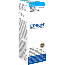 Контейнер з чорнилом Epson L100/L200 Cyan (C13T66424A)