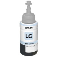 Контейнер з чорнилом Epson 673 Light Cyan L800/1800 (C13T67354A)