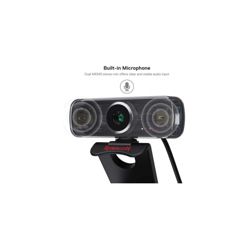 Веб-камера Redragon Hitman GW800-1 FHD (77228)