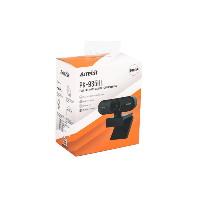 Веб-камера A4tech PK-935HL 1080P Black (PK-935HL)