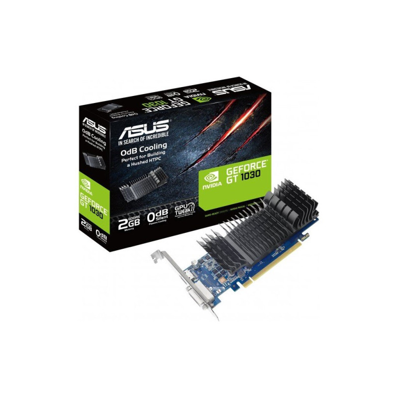 Відеокарта ASUS NVIDIA GeForce GT 1030 2Gb (GT1030-SL-2G-BRK)