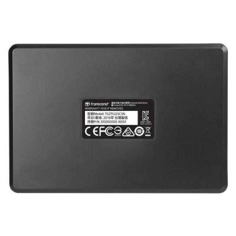 Зовнішній Жорсткий диск Transcend 2.5" 2Tb (TS2TSJ25C3N)