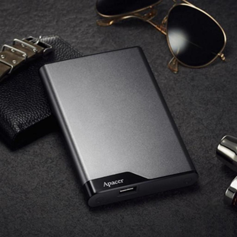Зовнішний жорсткий диск Apacer AC632 2TB USB 3.1 Gray (AP2TBAC632A-1)