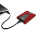 Зовнішній жорсткий диск 2.5" 2TB ADATA (AHD650-2TU31-CRD)